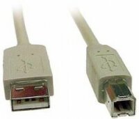 USB 2.0 Kabel, Stecker A auf Stecker B, 5,0m