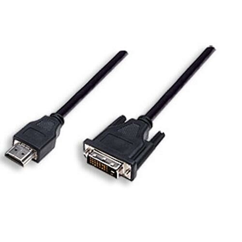 HDMI 19pol Stecker auf DVI-D 18+1 Stecker Anschlusskabel - 2m