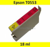 Tintenpatrone Epson T0553 - magenta (kompatibel)