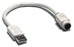 Adapter USB St.A auf PS2 Buchse
